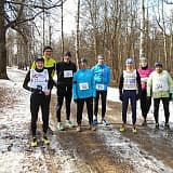 XIII Зимний марафон в Терлецком парке, Москва