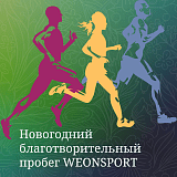 Новогодний благотворительный пробег WEONSPORT, Москва